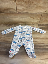 Simple Joys Shark Sleeper White sz 0-3m