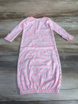 Simple Joys Elephant Print Gown Pink sz 0-3m - Me n Mommy To Be