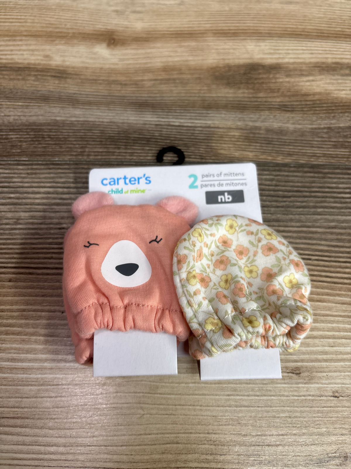 NEW Child Of Mine 2pk Mittens sz Newborn