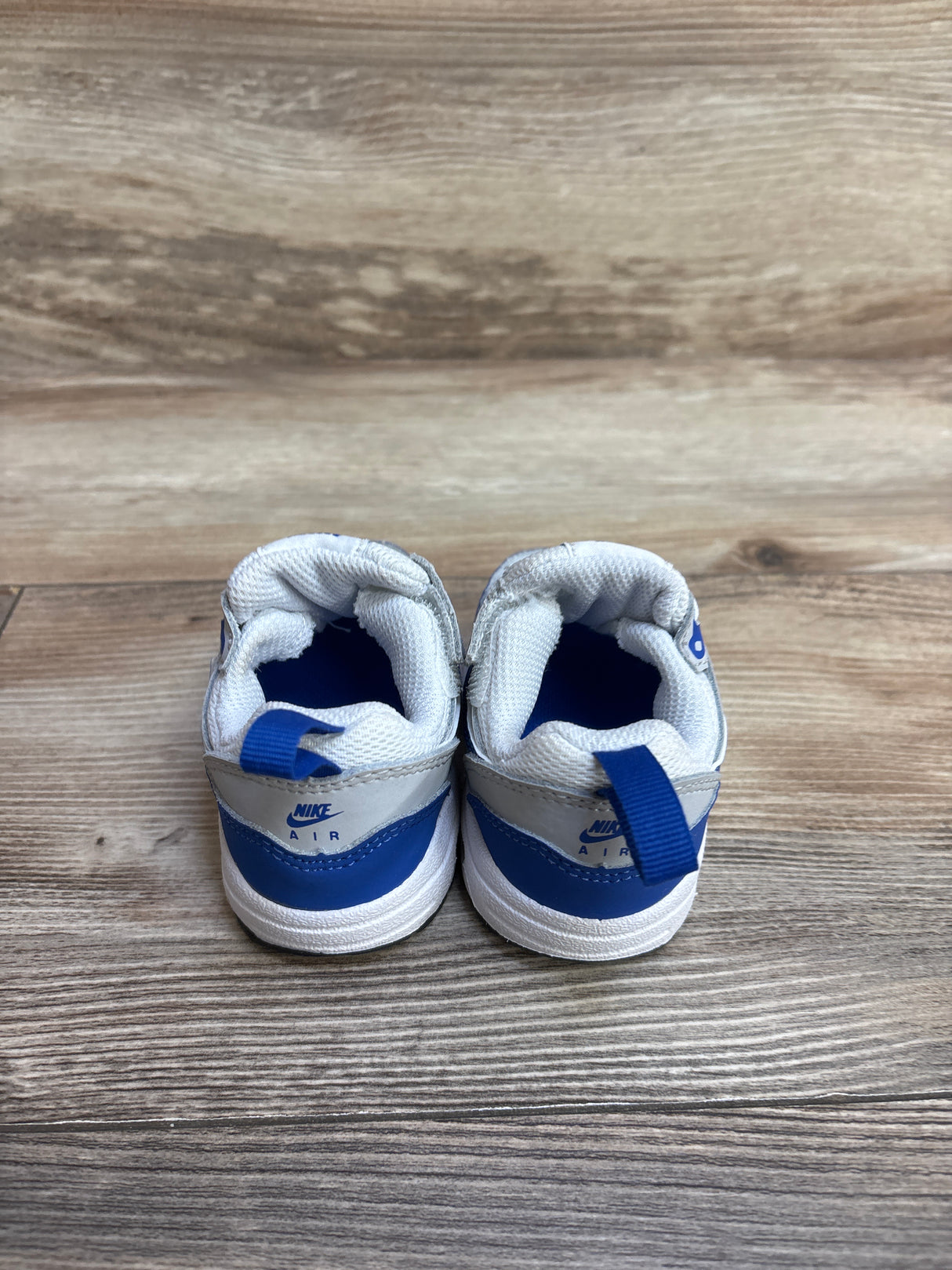 Nike Air Max 1 EasyOn TD 'Royal Blue' Sneakers sz 4c