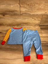 Disney Pixar Toy Story 2pc Woody Pajama Set Yellow sz 18m