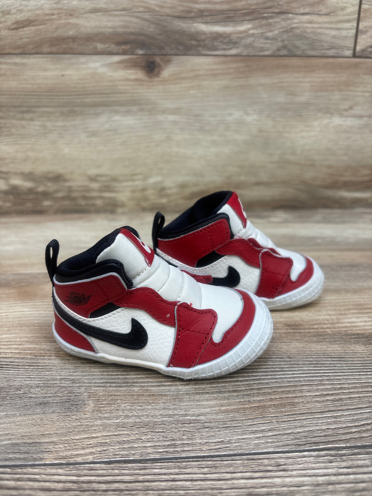Air Jordan 1 Crib Bootie 'Chicago Lost & Found' Sneakers sz 3c