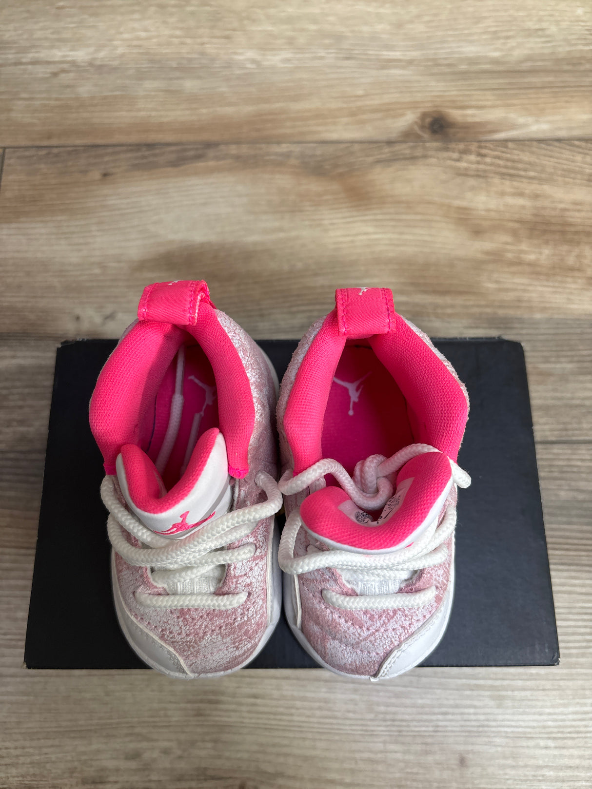 Air Jordan 12 Retro TD 'Arctic Pink' Sneakers sz 3c
