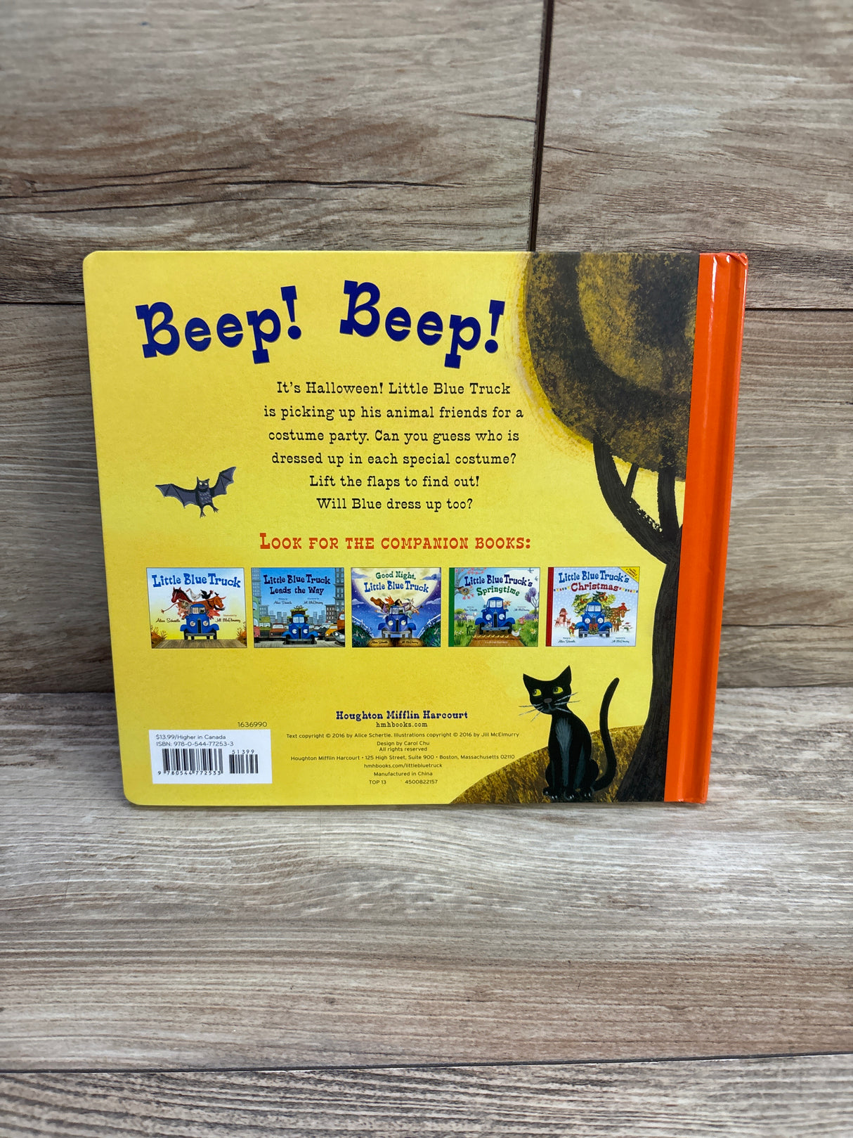 Little Blue Truck's Halloween Board Book