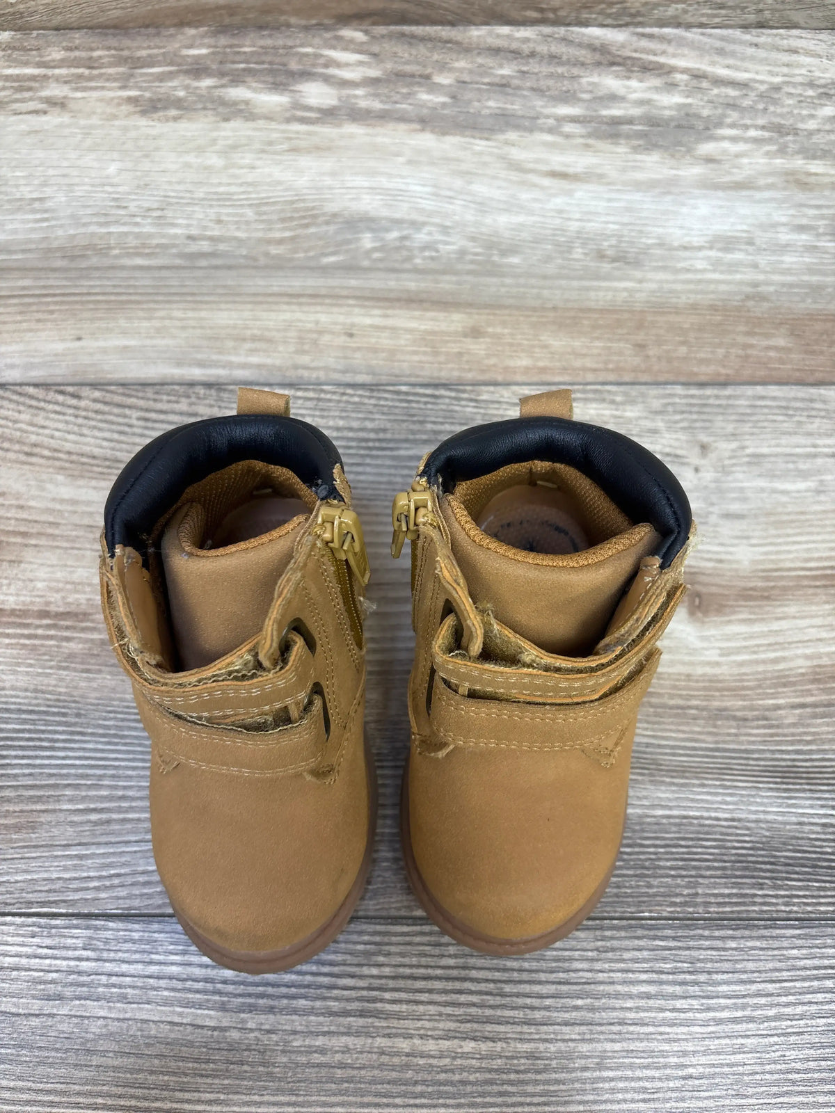 Wonder Nation Tucker Boots Brown sz 4c