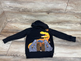 Jurassic World Pullover Hooded Sweatshirt Black sz 5T