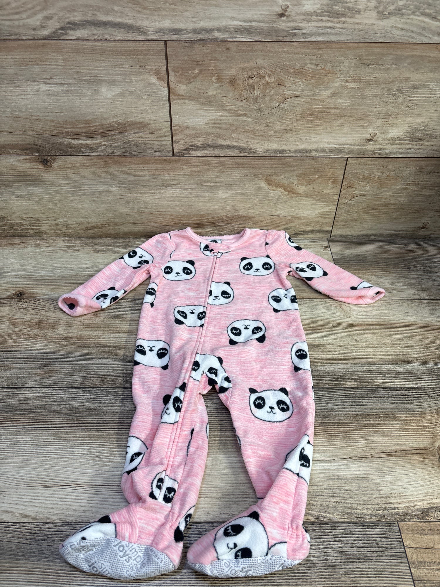 Simple Joys Blanket Sleeper Pink sz 12m