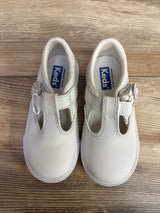 Keds Daphne White Leather Mary Jane Sneakers White sz 7c