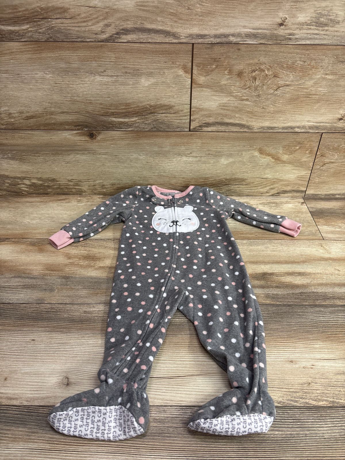 Carter's Blanket Sleeper Grey sz 12m