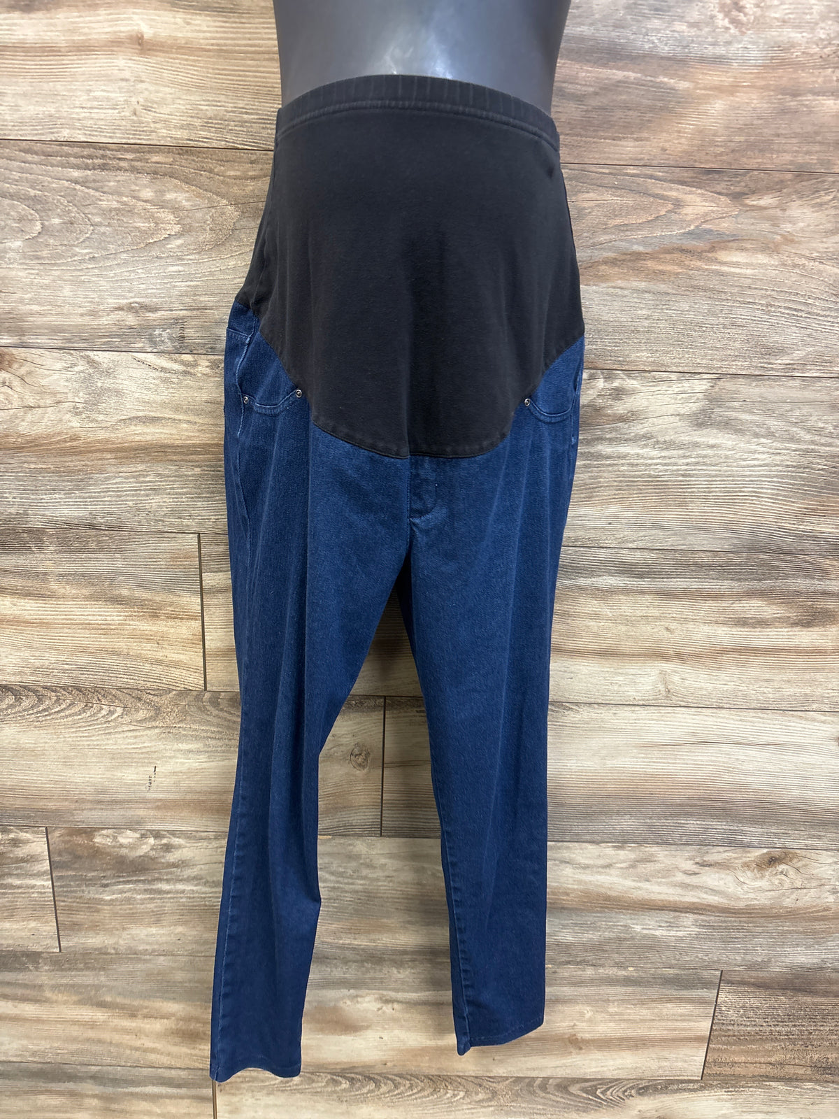 Time & Tru Maternity Full Panel Jeggings Blue sz Medium (8-10)