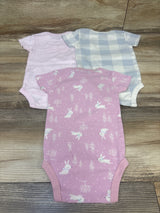 Gerber 3pk Bodysuits Pink sz 6-9m
