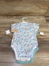 NEW First Impressions 3pk Bodysuits Blue sz 0-3m