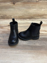 Baby Gap Leather Ankle Boots Black sz 5c