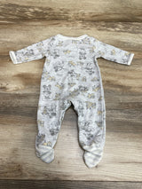 Disney Baby Mickey Mouse Sleeper Grey sz Newborn