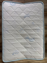 LILYVIBEBEARHAPPY  Foldable Pack and Play Mattress in Ocean Kingdom 38x26x3''