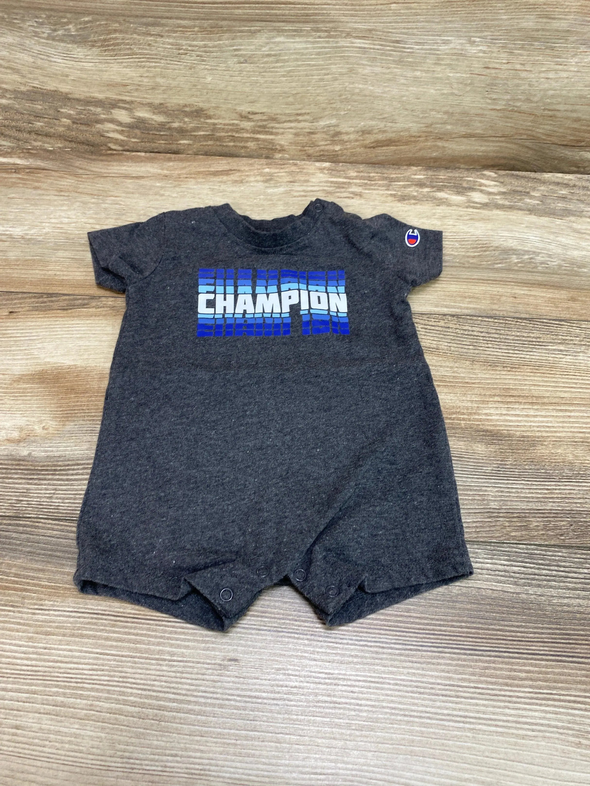 Champion Shortie Romper Grey sz 0-3m - Me 'n Mommy To Be