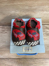 Robeez Speedy Espresso Crib Shoes sz 0-6m