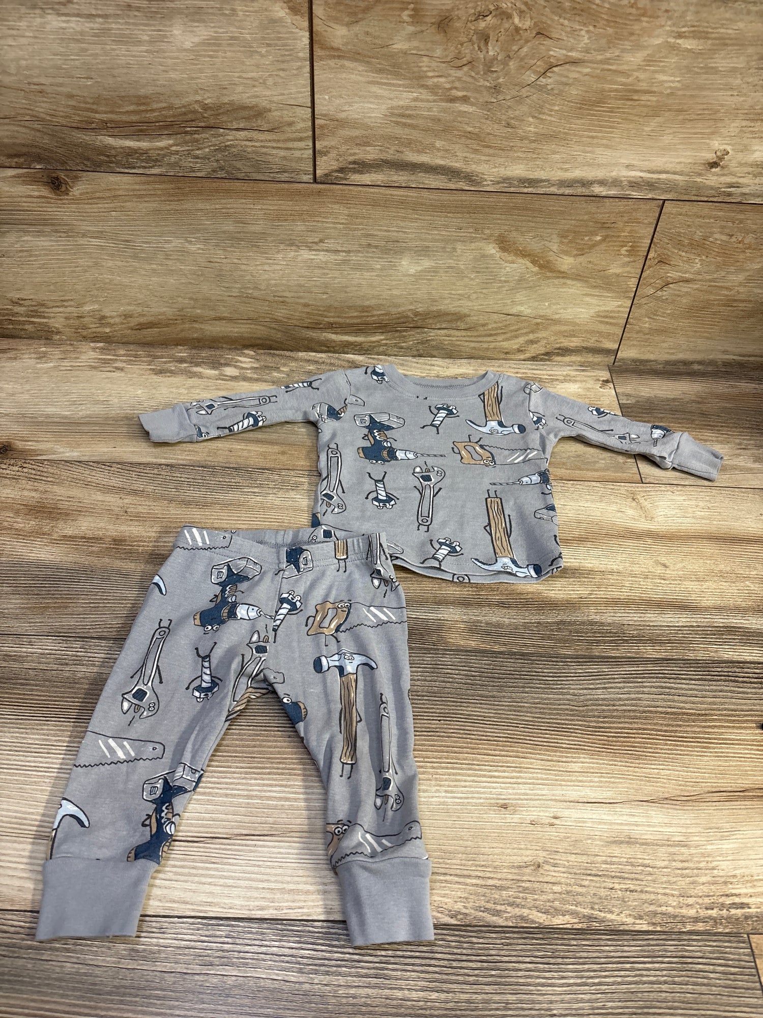 Carter's 2pc Pajama Set Grey sz 6m