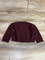 H&M Cozy Knit Sweater Deep Red sz 3-4T