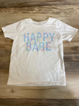 Grayson Mini Happy Babe Shirt White sz 5T