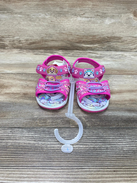 NEW Paw Patrol Adventure Ankle Strap Sandals Pink sz 7c - Me 'n Mommy To Be