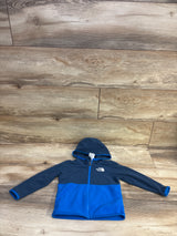 The North Face Glacier Fleece Hoodie Blue sz 12-18m