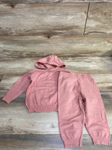 Modern Moments Textured Sweater Knit Pull Over Sweater & Joggers Pink sz 2T