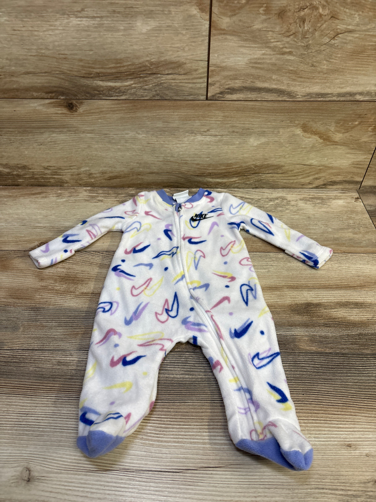 Nike Logo Blanket Sleeper White sz 3m