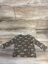 NEW Old Navy Mountain Print Brown Shirt sz 12-18m