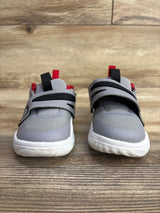 Nike Team Hustle D11 TD 'Cement Grey Gym Red' Sneakers sz 7c