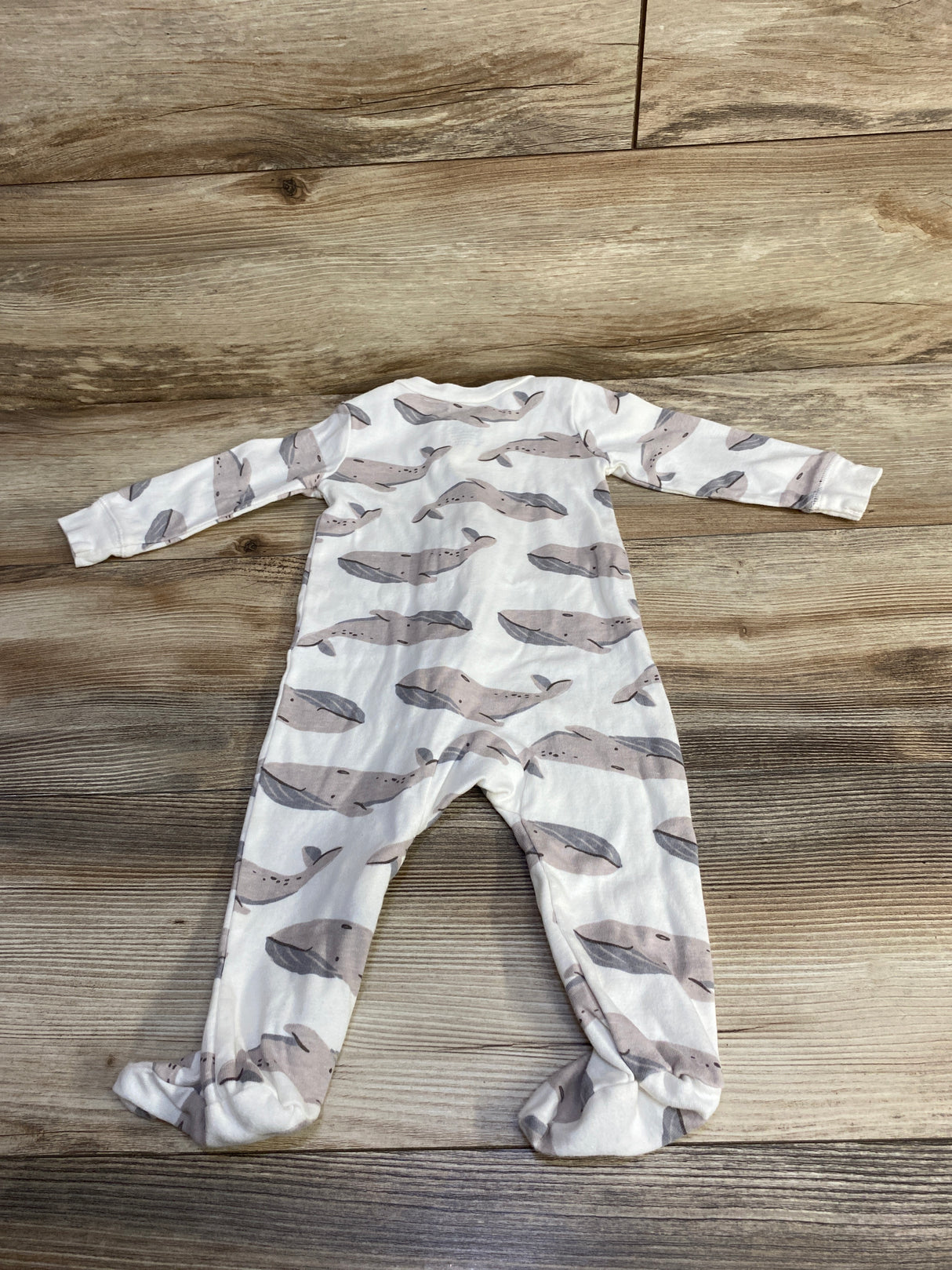 Carter's Whale Sleeper White sz 9m