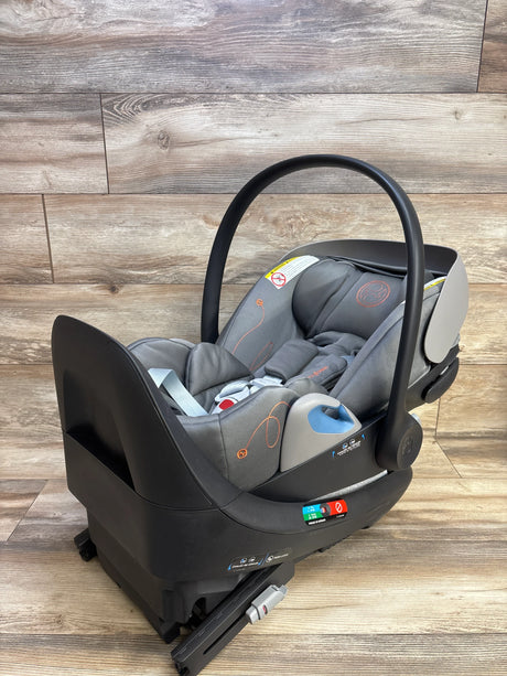 Cybex Gold Cloud G Lux Infant Car Seat in Lava Grey 4-35lbs - Me n Mommy To Be
