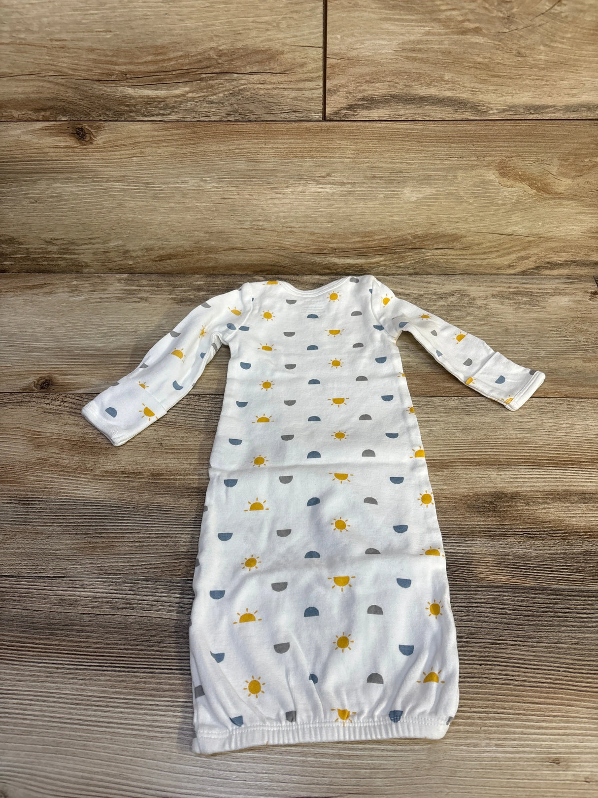 Simple Joys Sleep Gown White sz Newborn