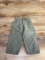 Zara Pull On Drawstring Pants Green sz 18m