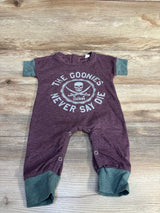 The Goonies Never Say Die Romper Purple sz 12m - Me n Mommy To Be