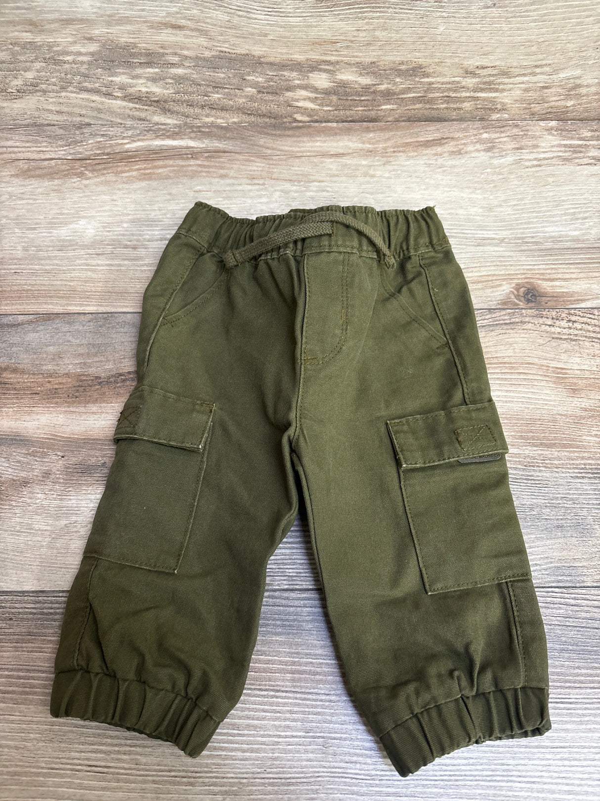 Old Navy Drawstring Cargo Pants Green sz 3-6m