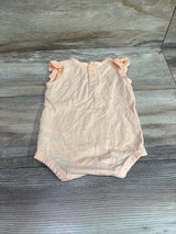 Carhartt Flutter Sleeve Bodysuit Peach sz 6m
