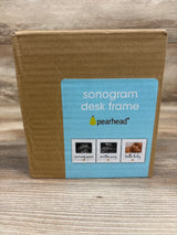 NEW Pearhead Triple Sonogram Hinged Frame - White