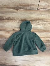 Little Co Tree Print Pull Over Hoodie Green sz 6m