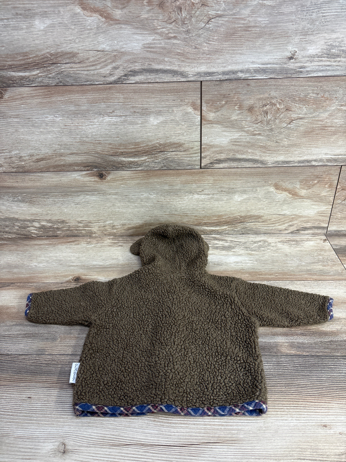 LA Baby Sherpa Jacket Brown sz 6-9m