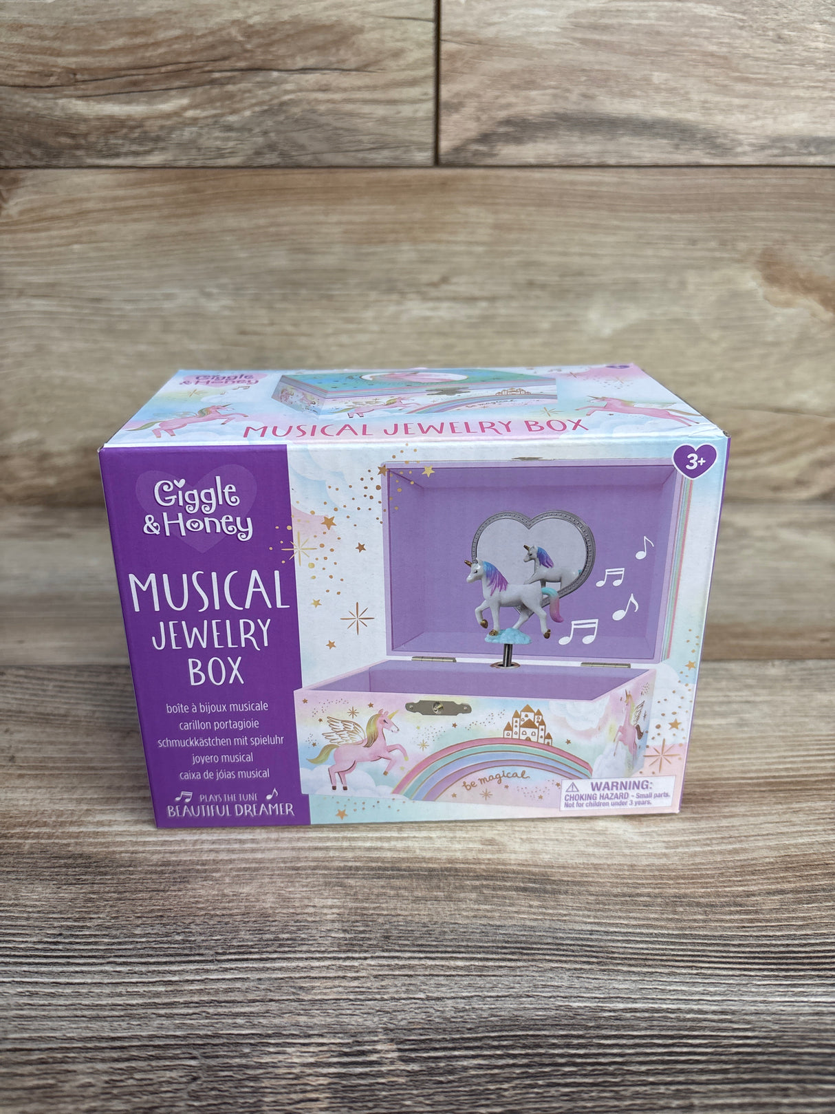 NEW Giggle & Honey Musical Jewelry Box