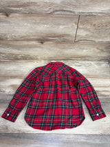 NEW L.O.G.G. Plaid Holiday Shirt Red sz 5-6