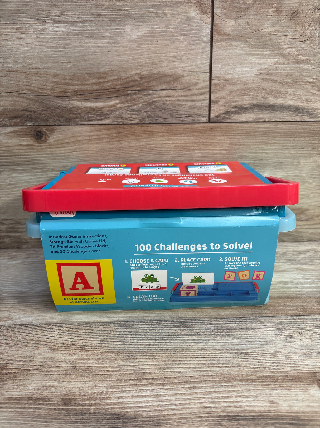 NEW Chuckle & Roar Learning Blocks Activity Bin