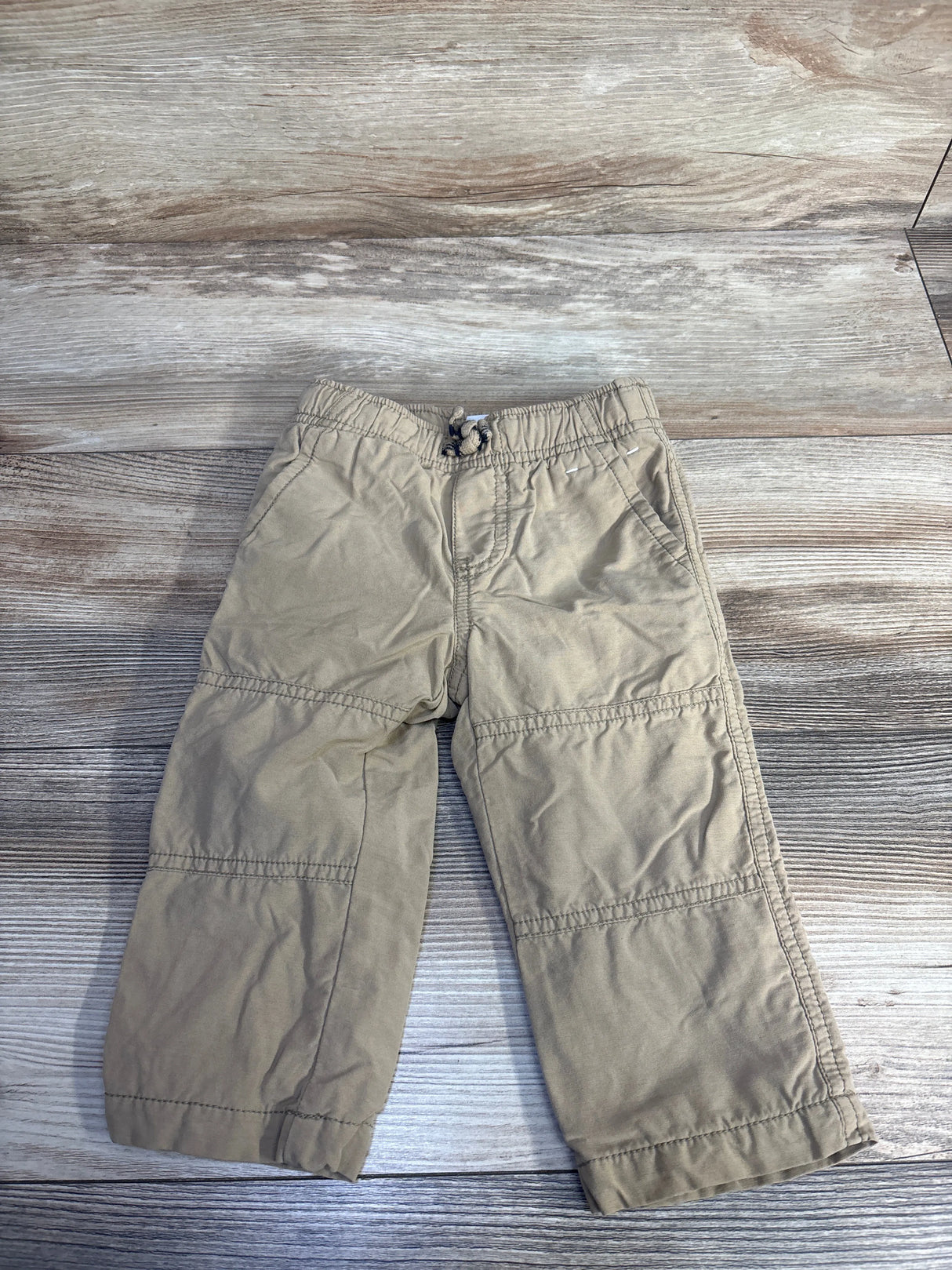 Gymboree Drawstring Khaki Pants sz 12-18m