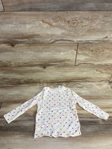 NEW Old Navy Heart Print Thermal Shirt White sz 3T