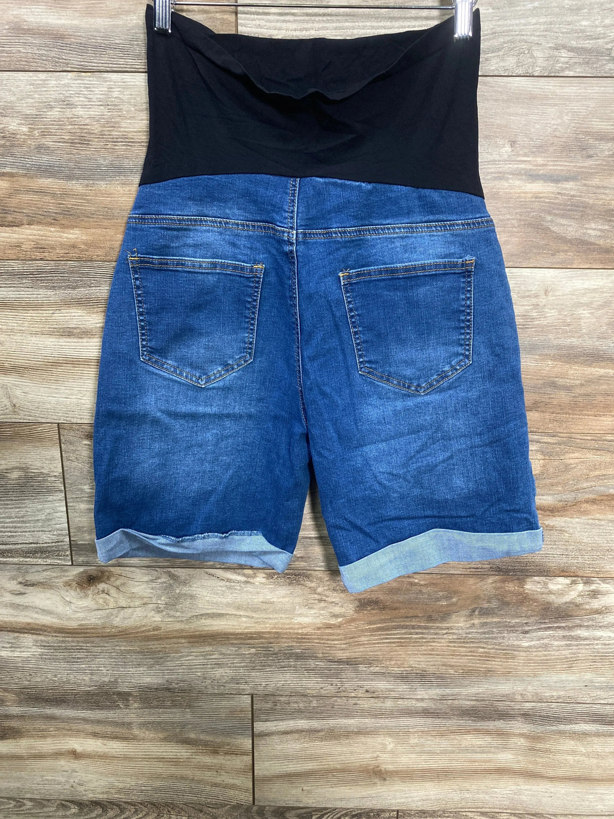 Full Panel Denim Shorts Blue sz Large