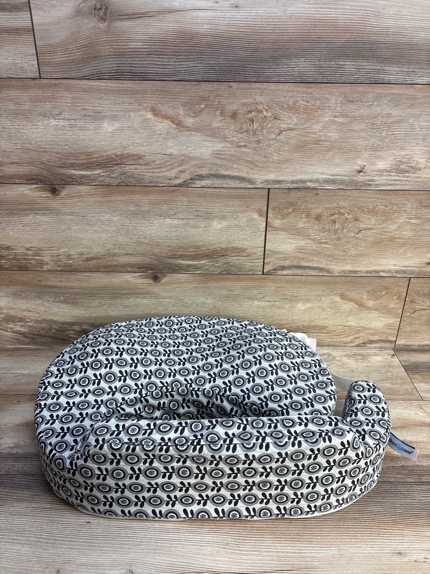 My Brest Friend Nursing Pillow in Midnight Poppy