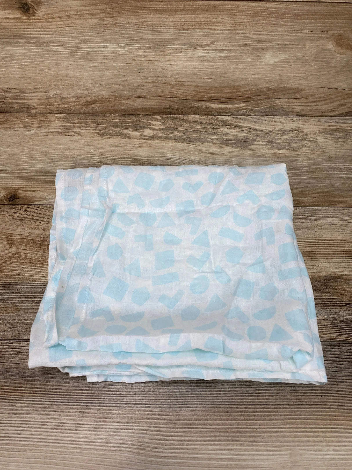 Parent's Choice  Muslin Swaddle Blanket White/Blue