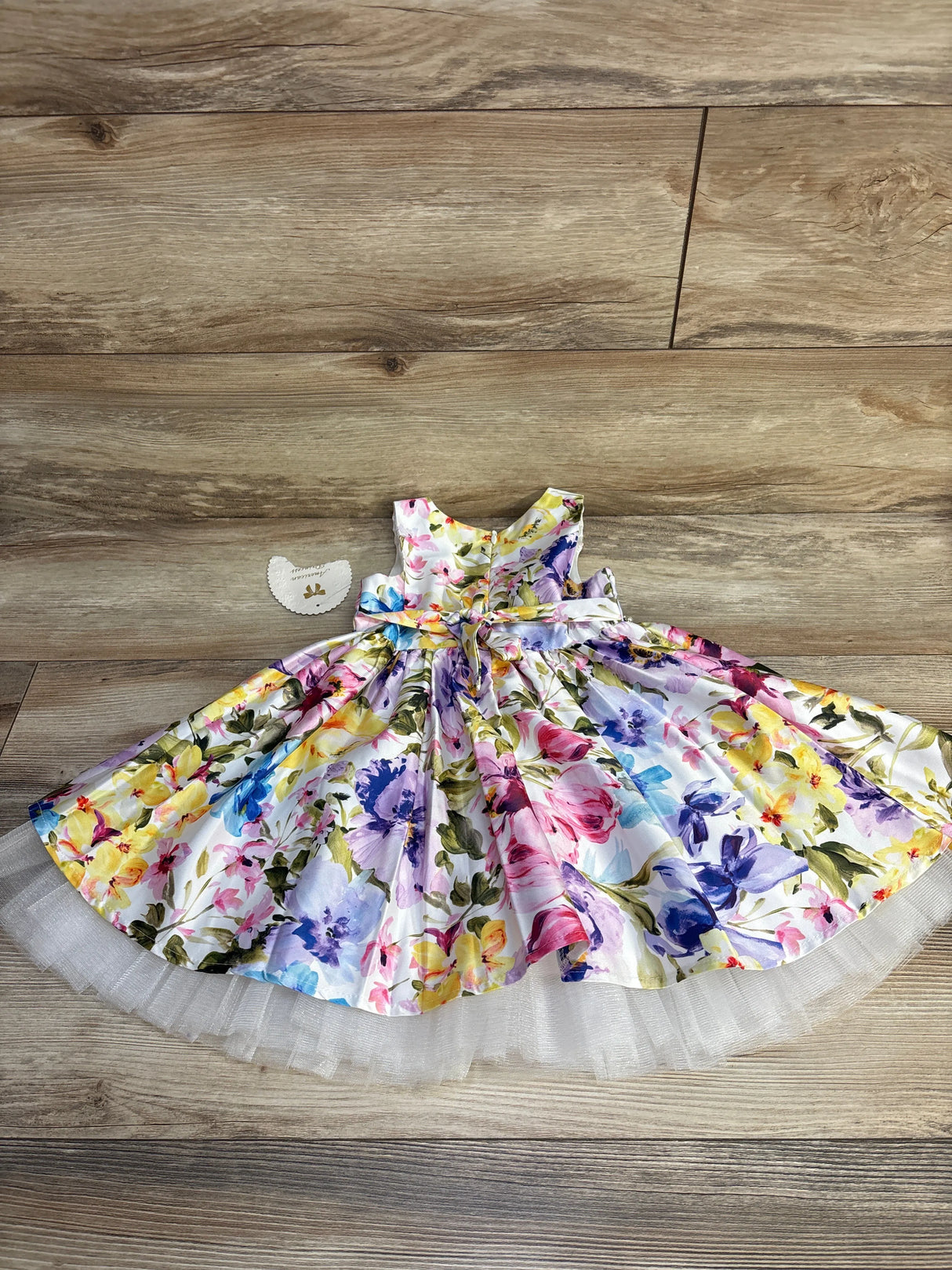NEW American Princess Floral Dress White sz 3T - Me n Mommy To Be
