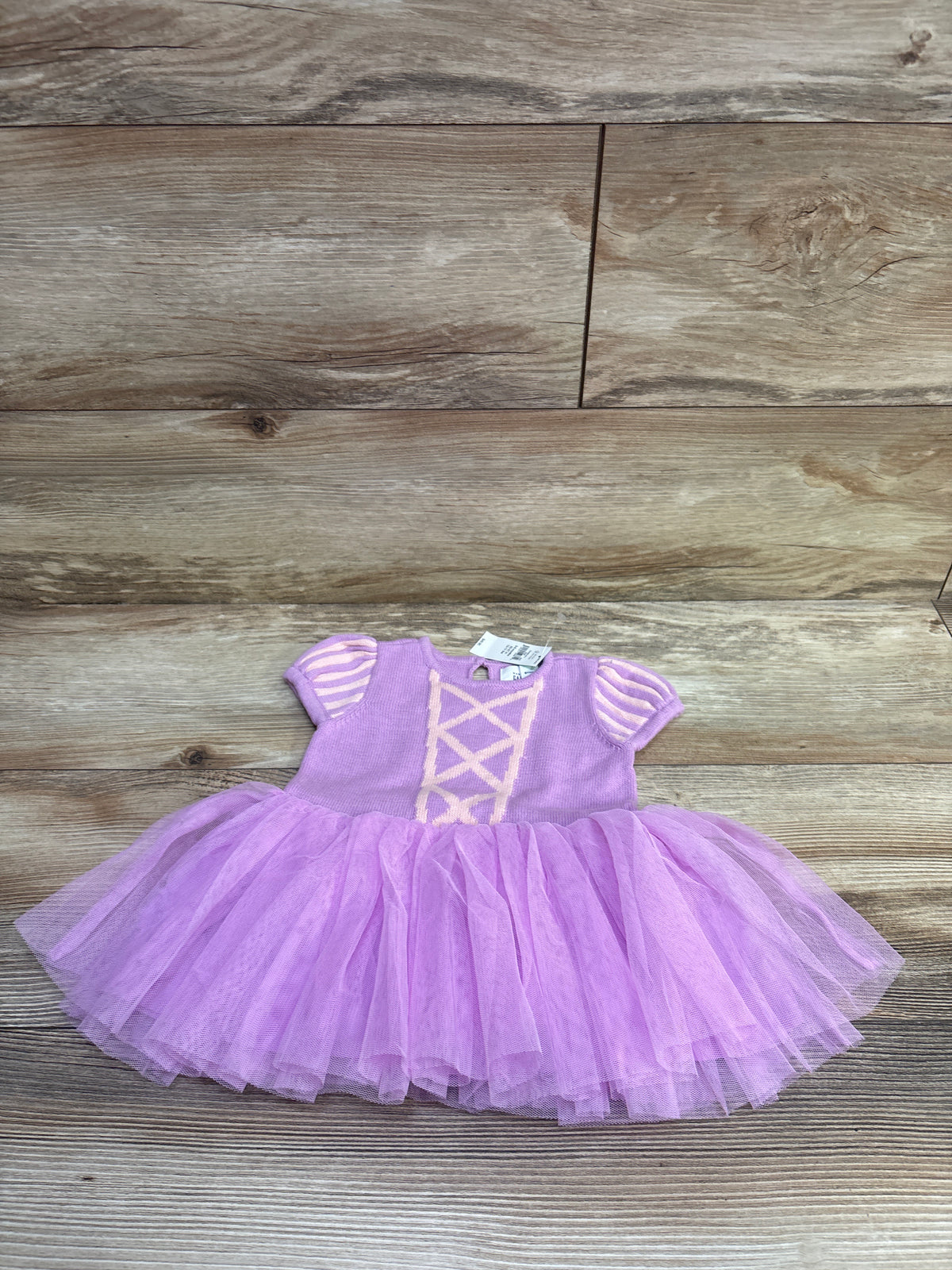 NEW Baby Gap x Disney Rapunzel Tulle Dress in Purple Orchid sz 3-6m